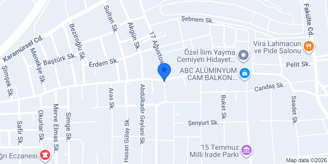 Özel Karşıyaka Koleji konumu