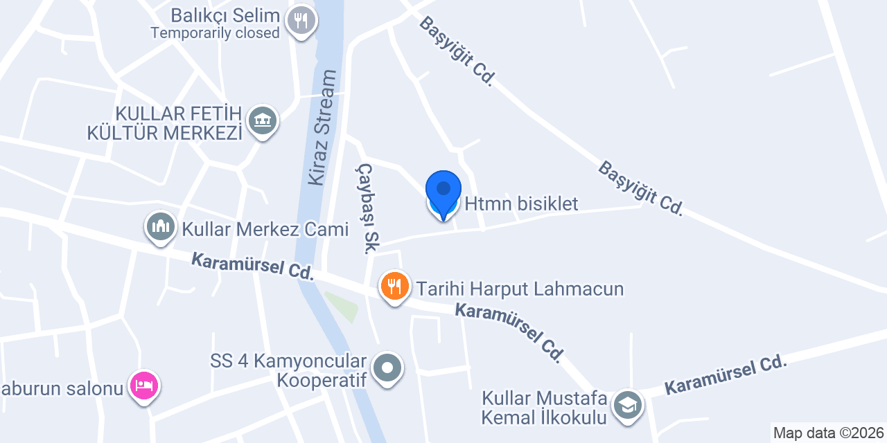 Htmn bisiklet konumu