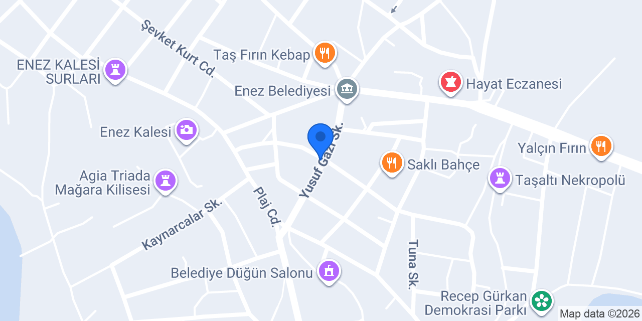 Oses Çiğ Köfte konumu