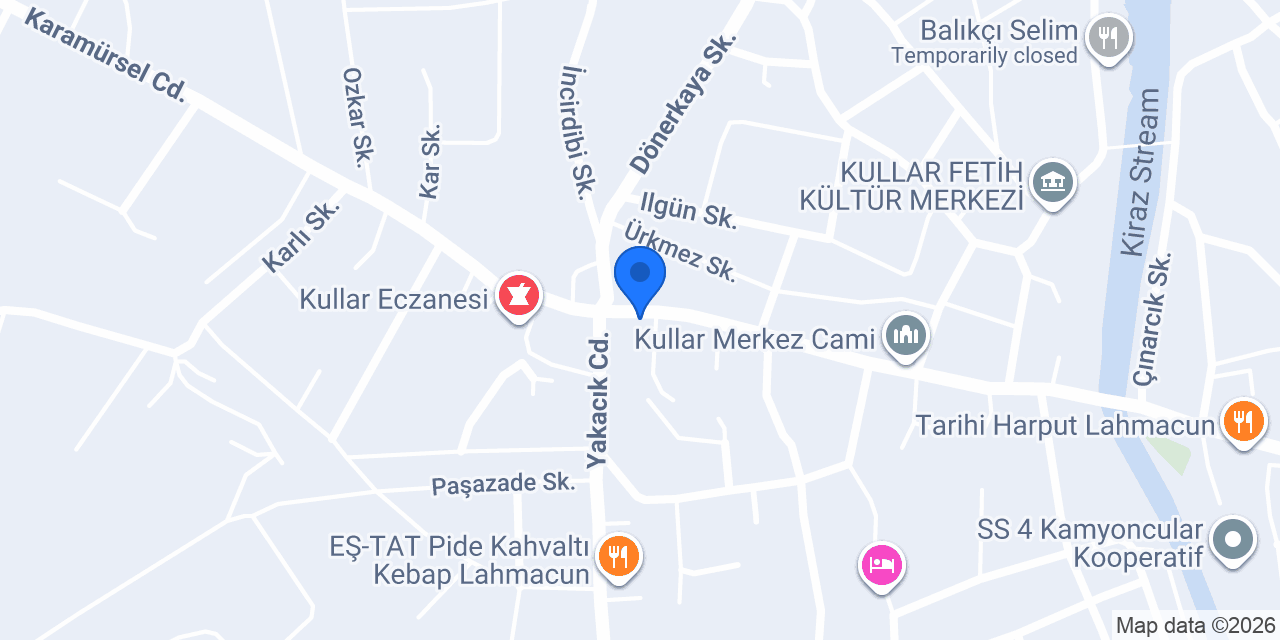 Zirkon Ofis Teknik konumu