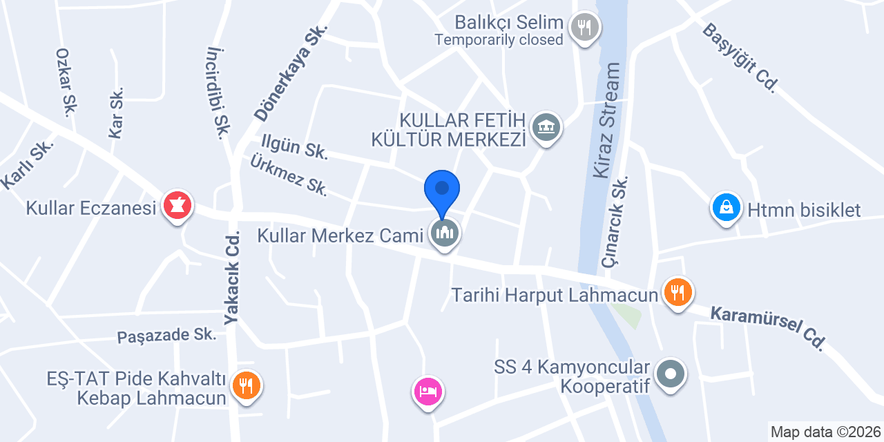 Rcps Erkek Kuaförü konumu