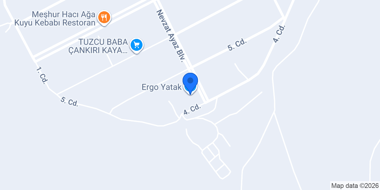 Ergo Yatak konumu