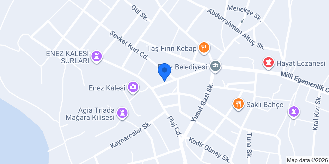 DOĞU İNŞAAT konumu