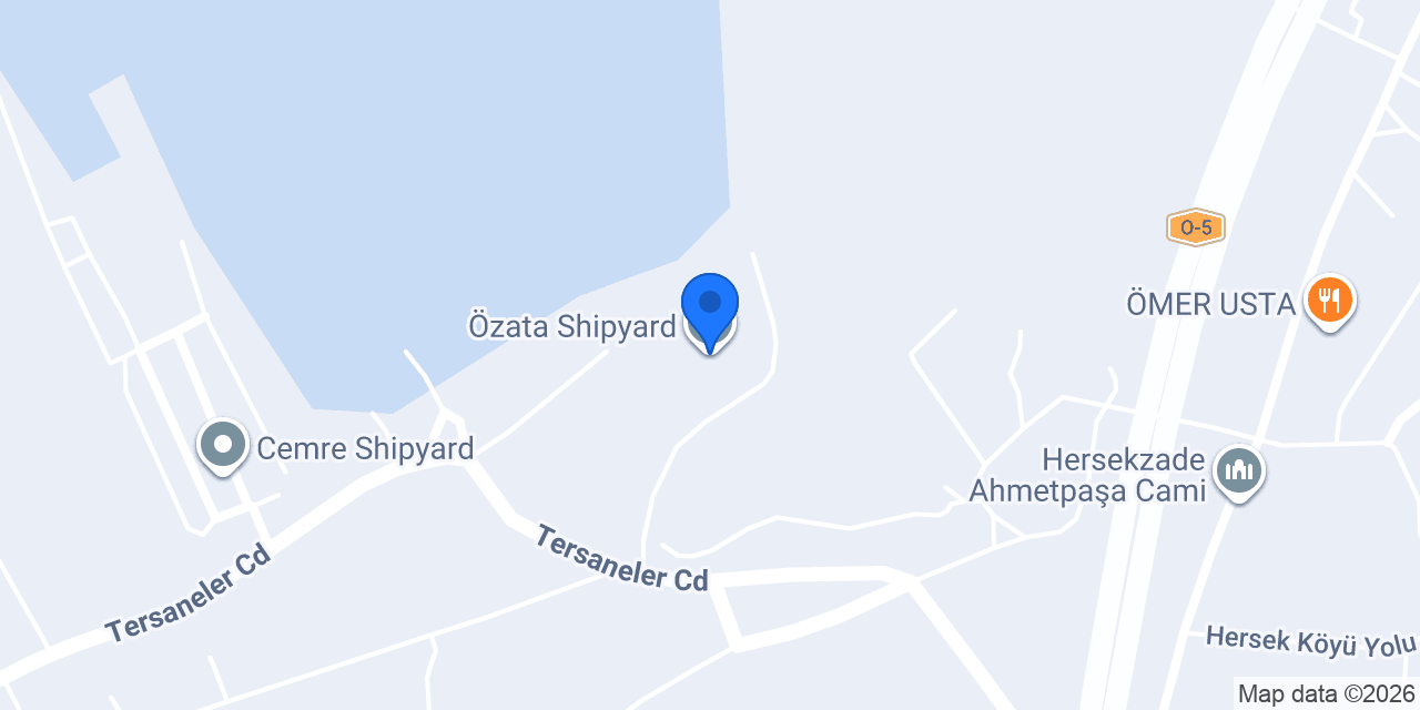 Özata Shipyard konumu
