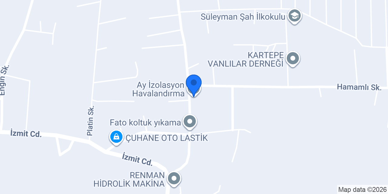 Ay İzolasyon Havalandırma konumu