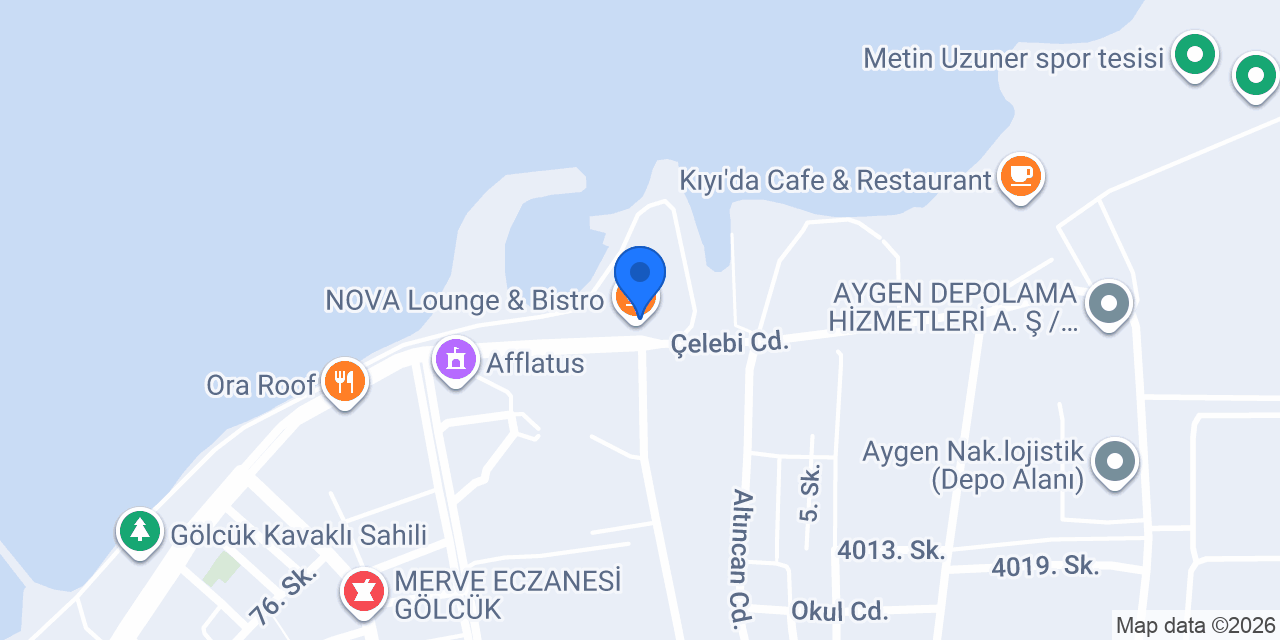 NOVA Lounge & Bistro konumu