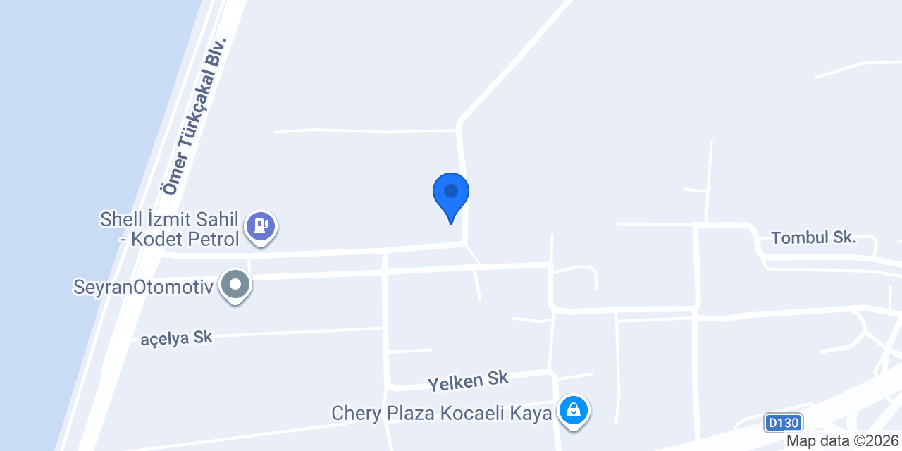 Sırmagrup İzmit Depo konumu