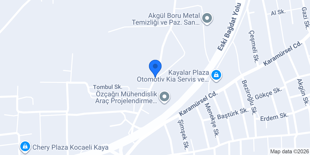 CAN KONTEYNER PREFABRİK konumu