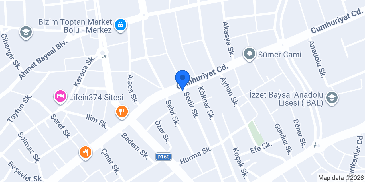 Fega Elektrik konumu