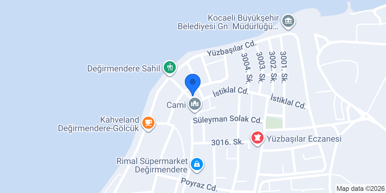 Tarık Erkek Kuaförü konumu