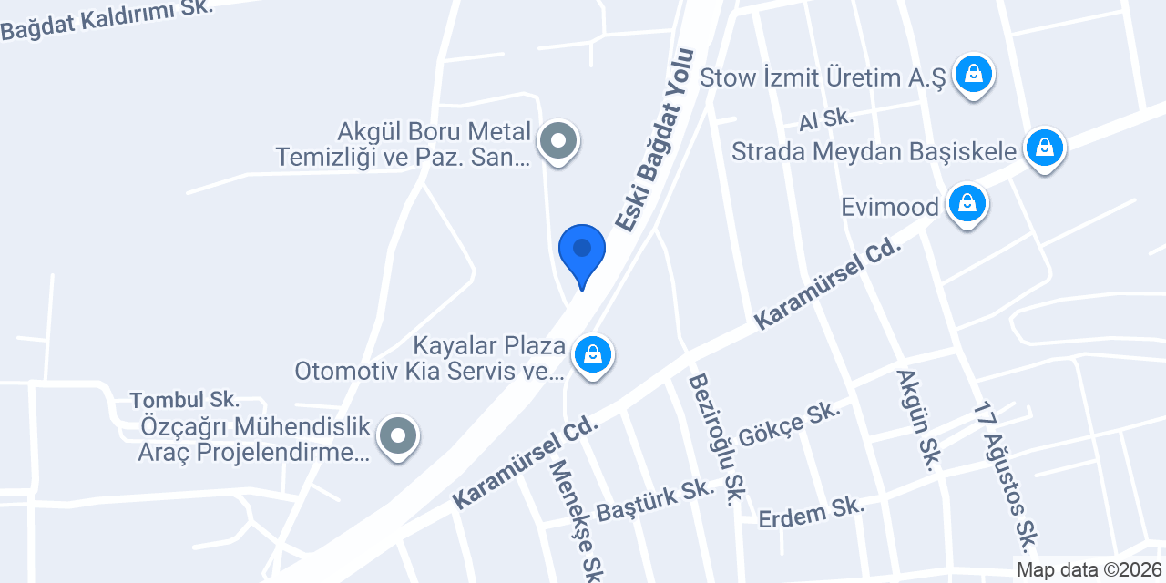 Cemal Can Metal San.Tic.Ltd.Şti. konumu