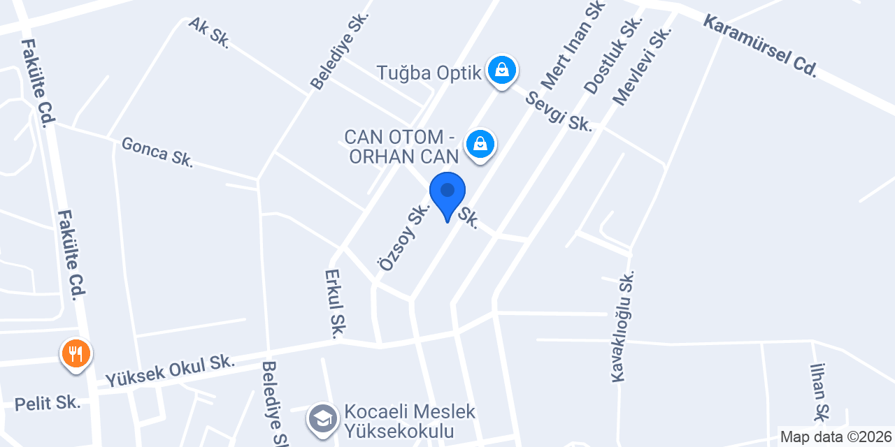 Aygaz Tüp Bayisi konumu