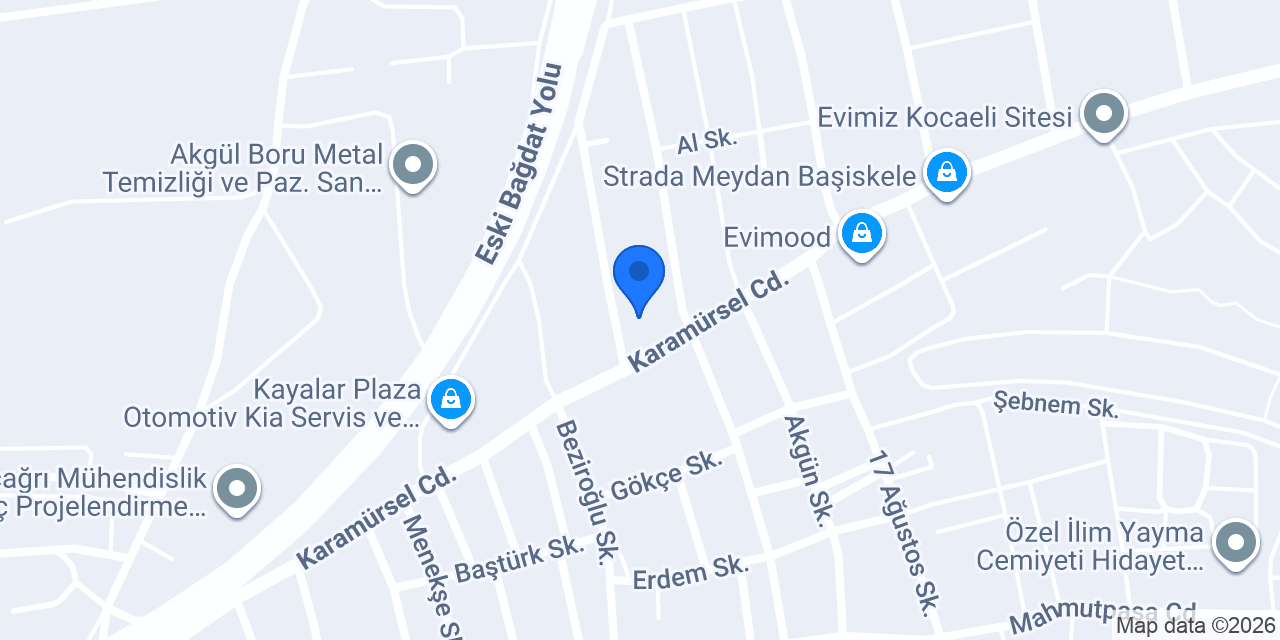 Motekss Motosiklet Ekspertiz konumu