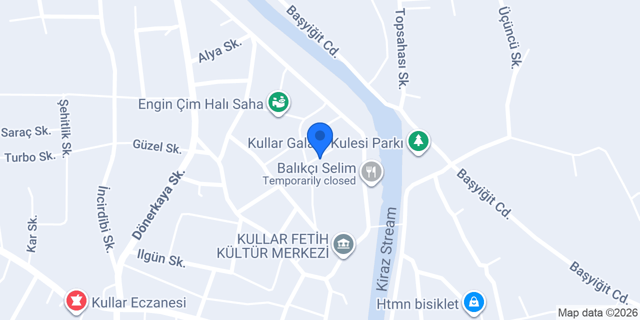 Kullar Salçacı konumu