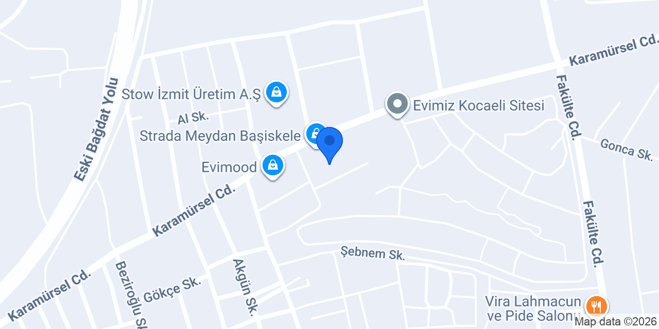 BurgerSchön Strada AVM konumu