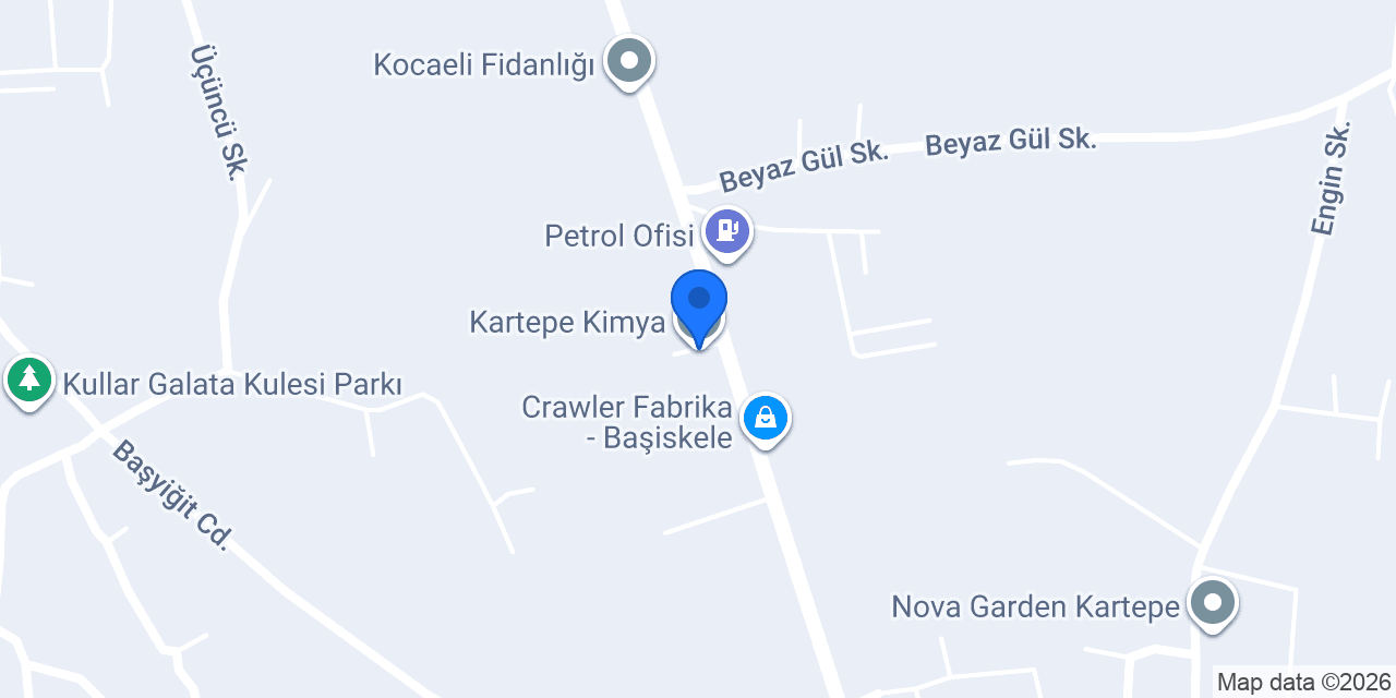 Kartepe Kimya konumu