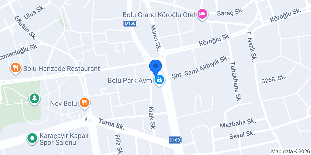 Goril caffe konumu