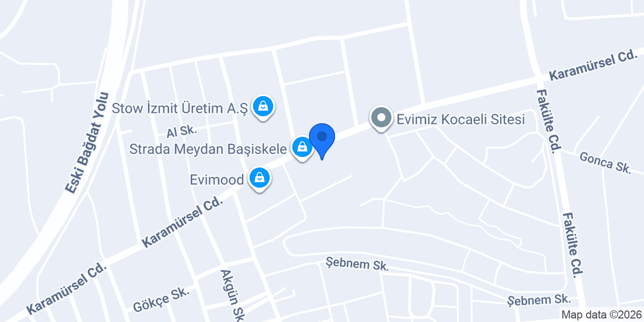 Sista Pilates Studio konumu