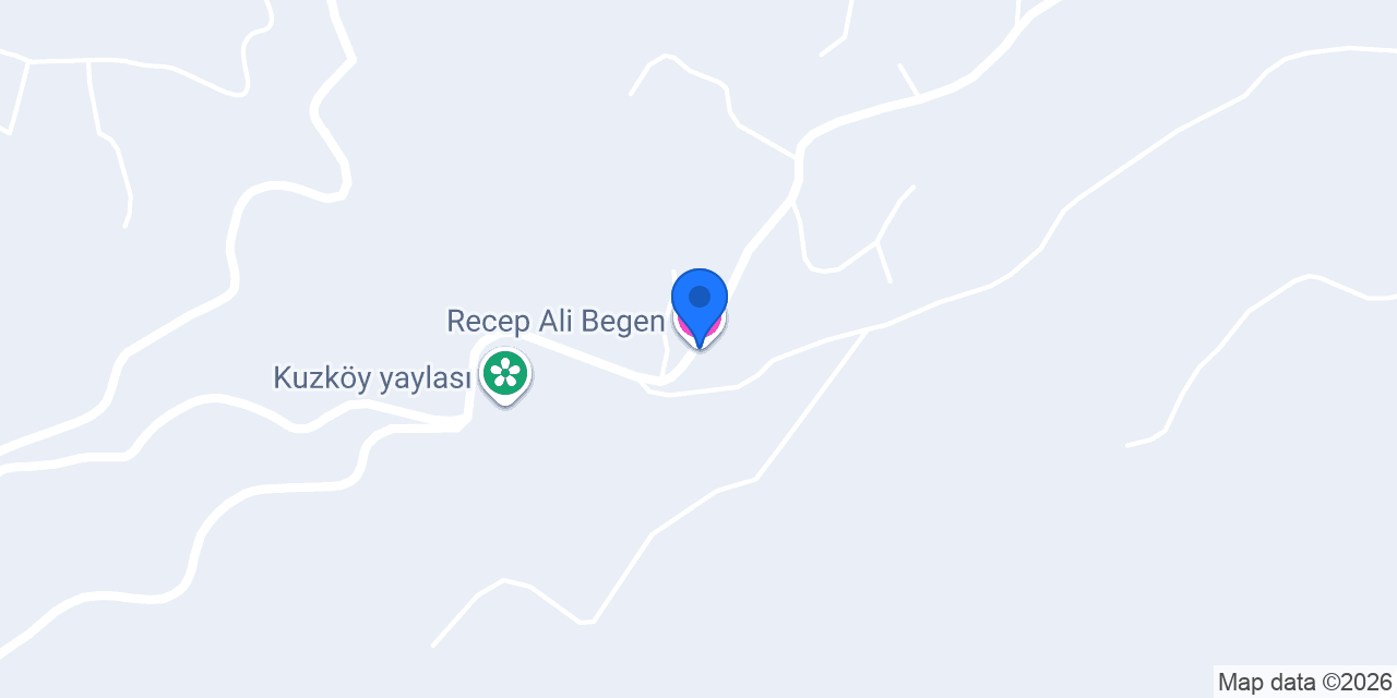 Recep Ali Begen konumu