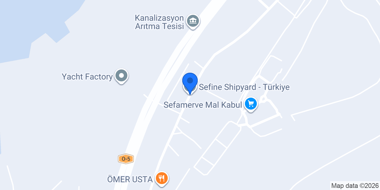 Sefine Shipyard - Türkiye konumu