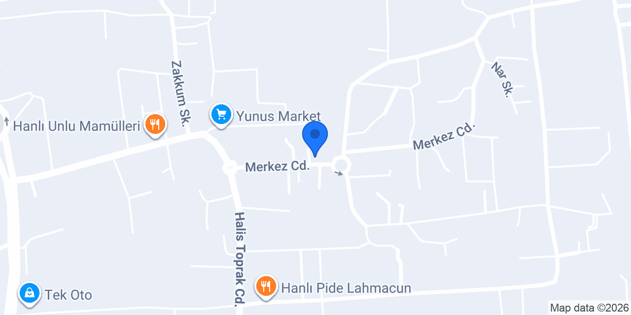 Hanlı Erkek Kuaförü konumu