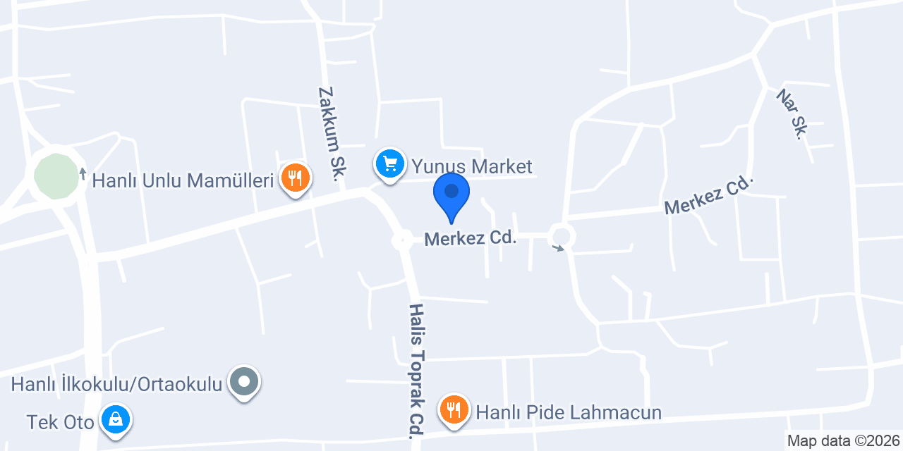 AYDONS DÖNER ve TANTUNİ konumu