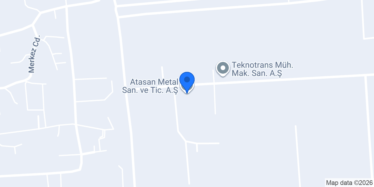 Atasan Metal San. ve Tic. A.Ş konumu
