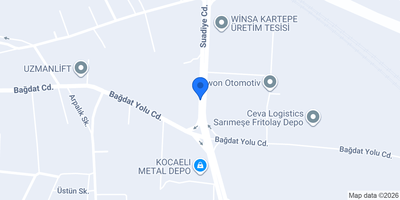 Gültaş Endüstriyel İnşaat. konumu