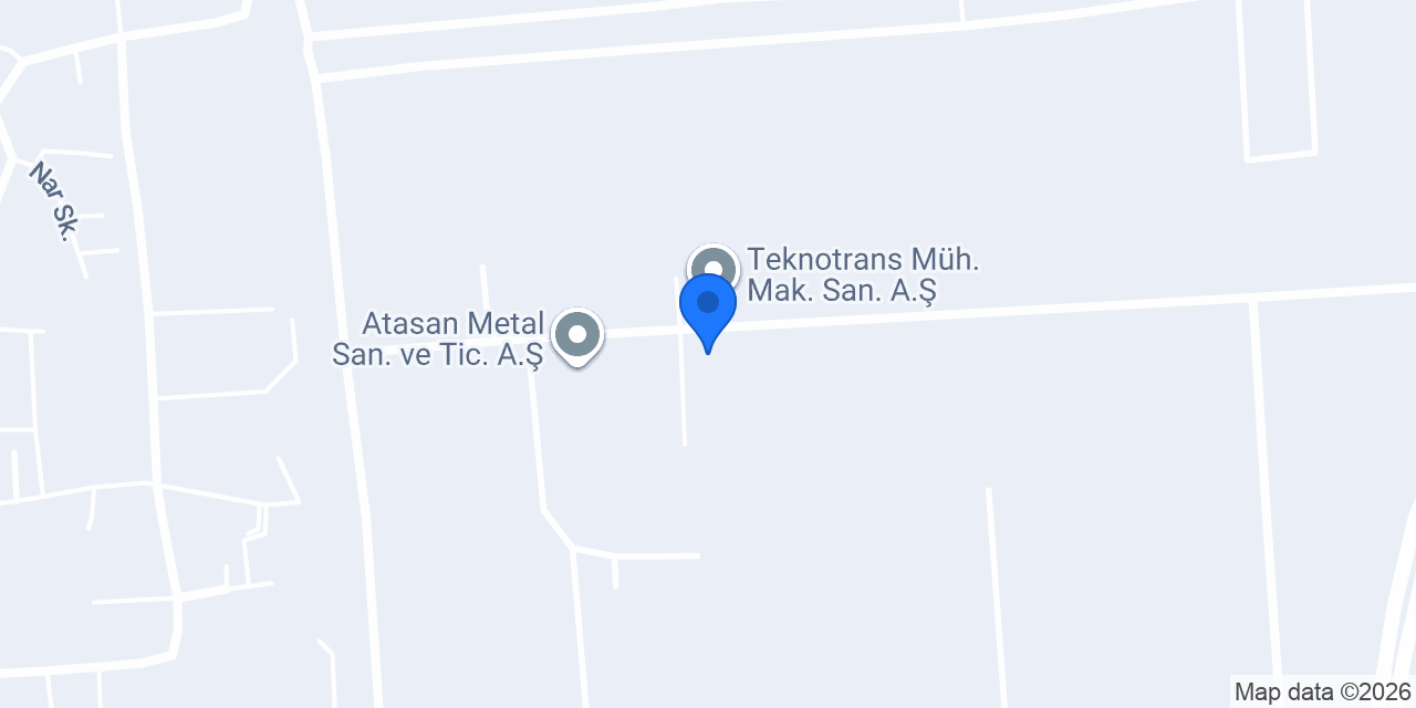 Atasan Makine Kalıp konumu