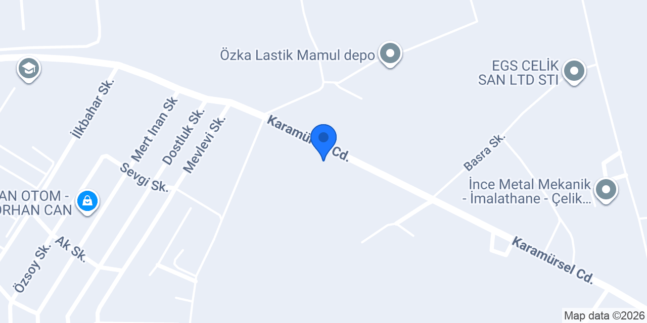 Terzi Oto Lastik konumu