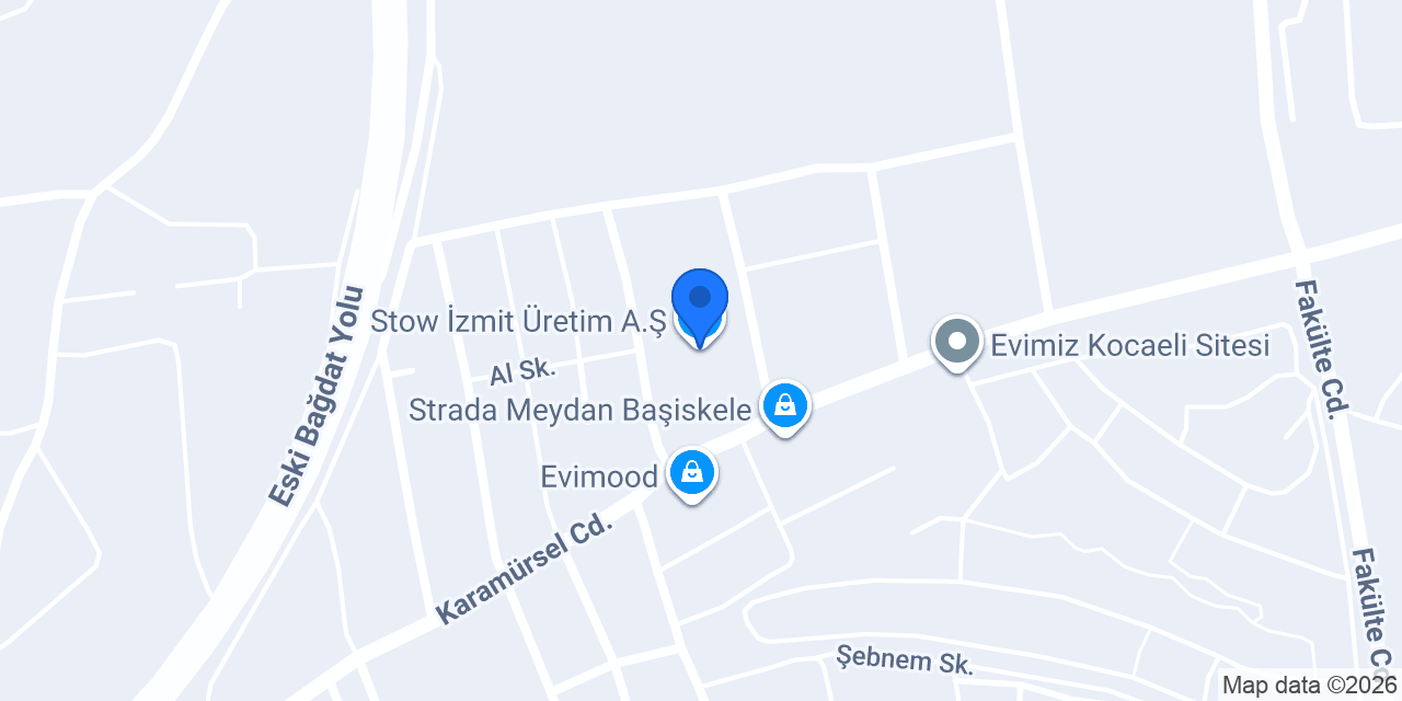 Stow İzmit Üretim A.Ş. konumu
