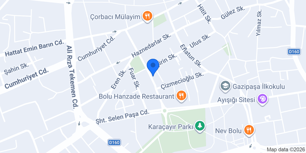 Bilge Emlak konumu