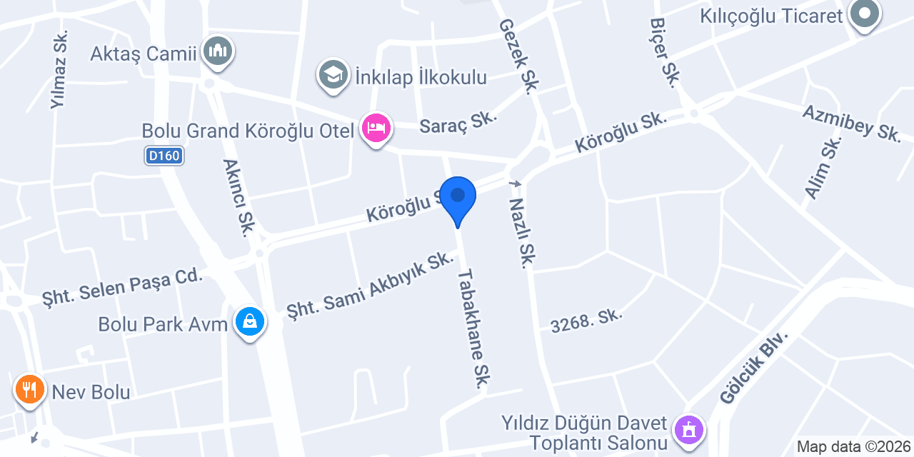 Bolu Adak konumu