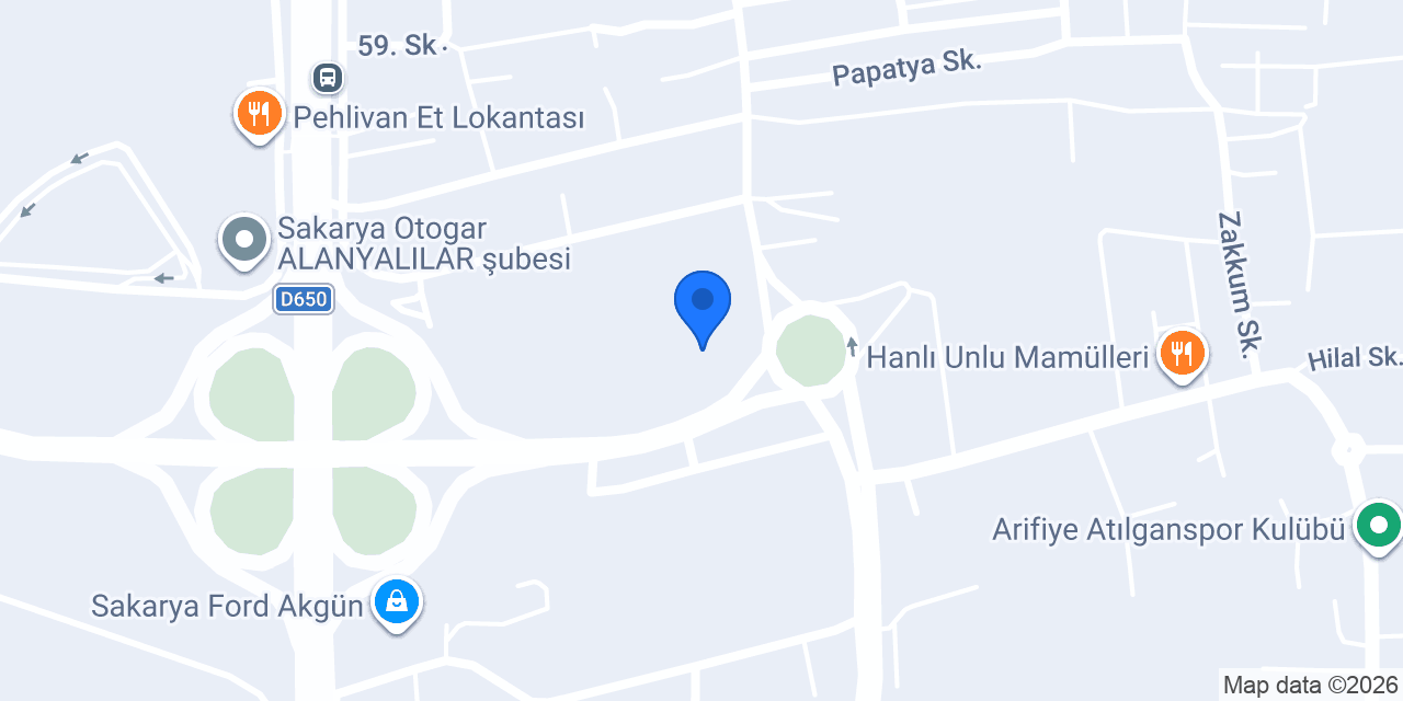 Dempar Parke konumu