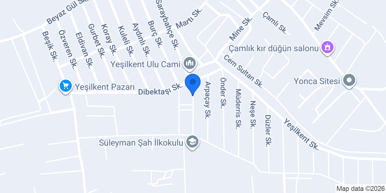 Böwestar Kuru Temizleme konumu