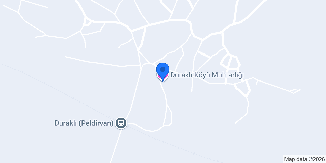 Duraklı Köyü Muhtarlığı konumu