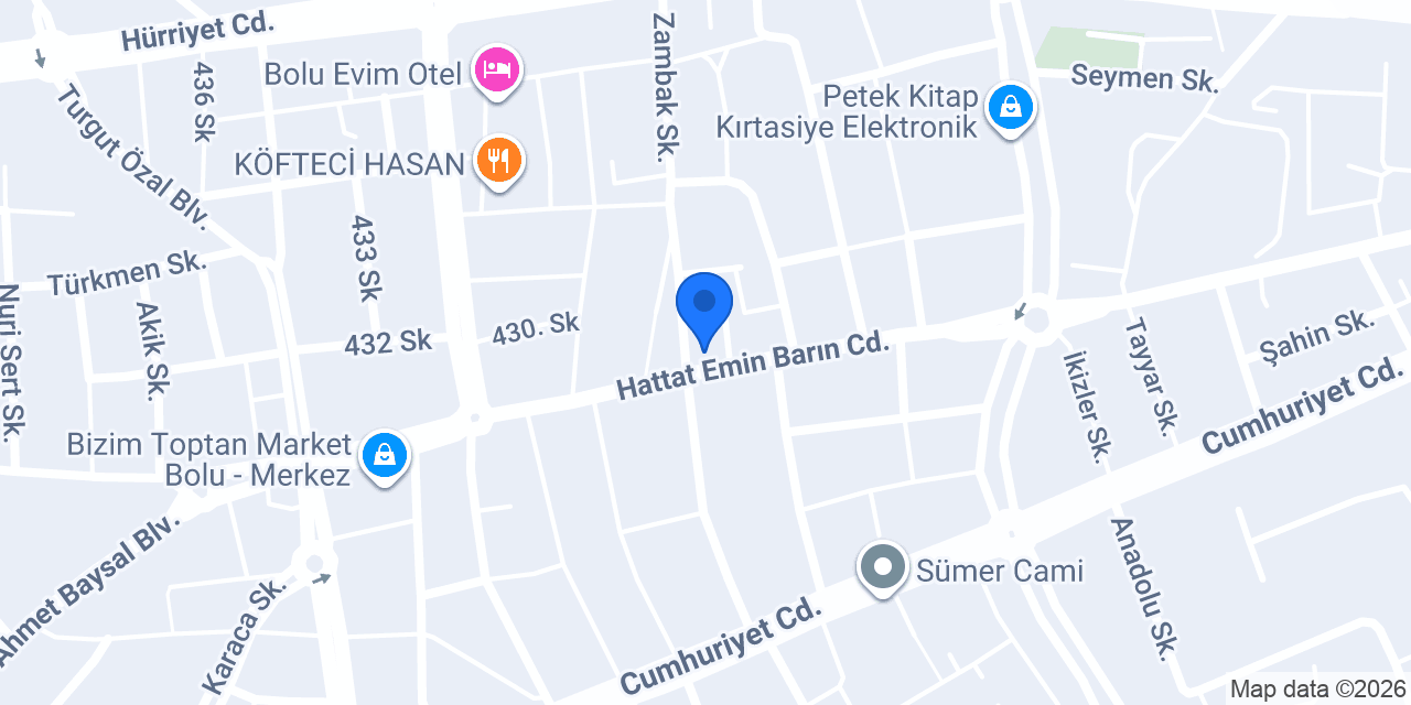 TAN OTOMATİK KAPI SİSTEMLERİ konumu