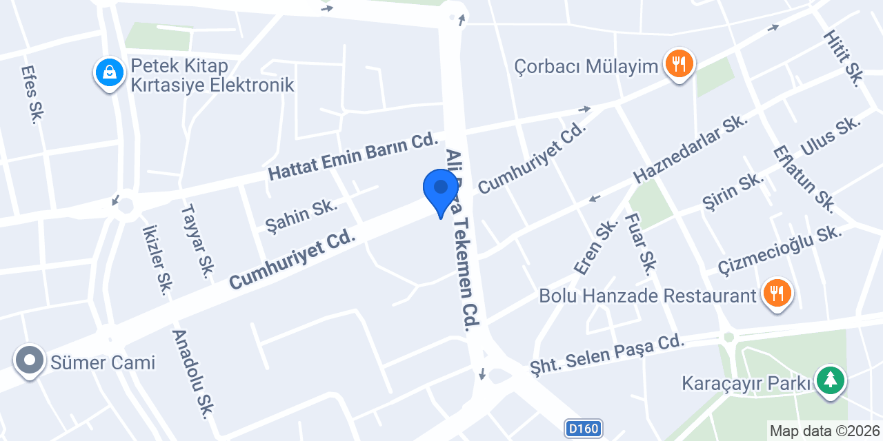 Özel Pide konumu