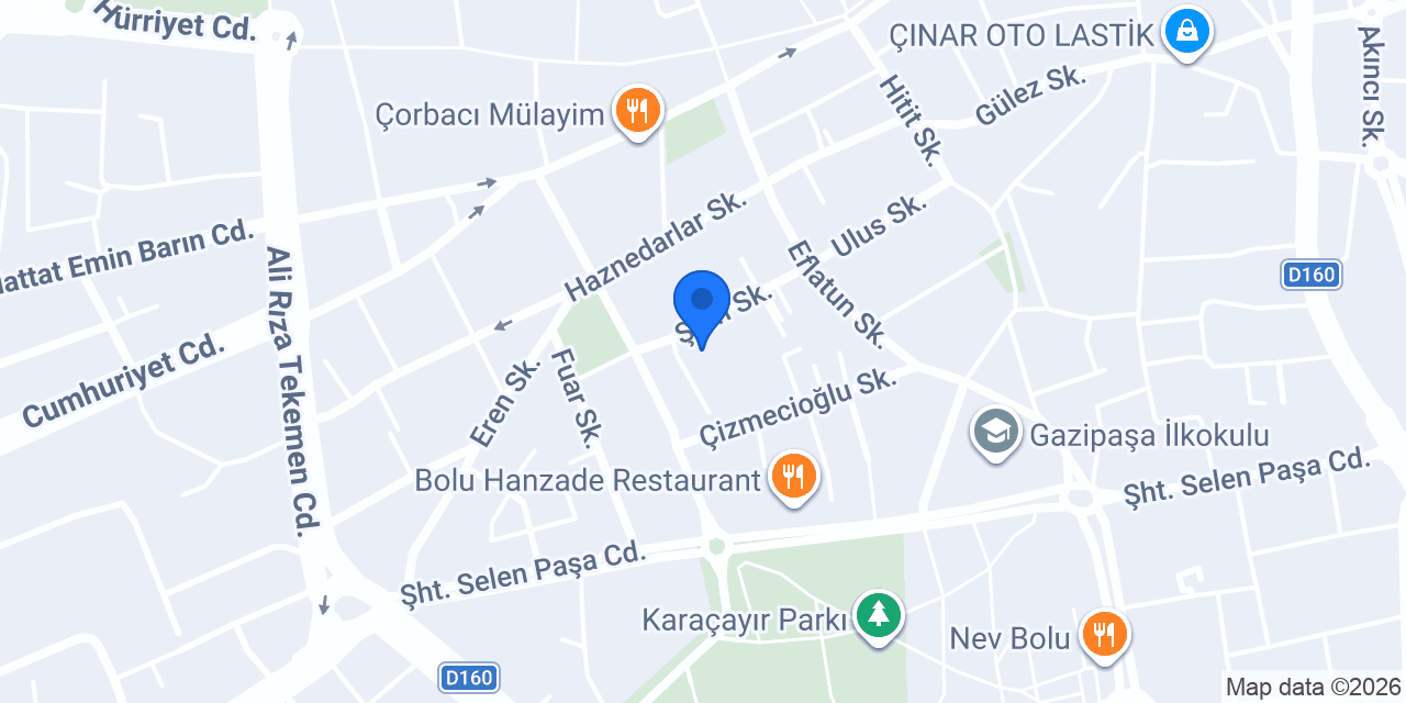 Bolu English konumu