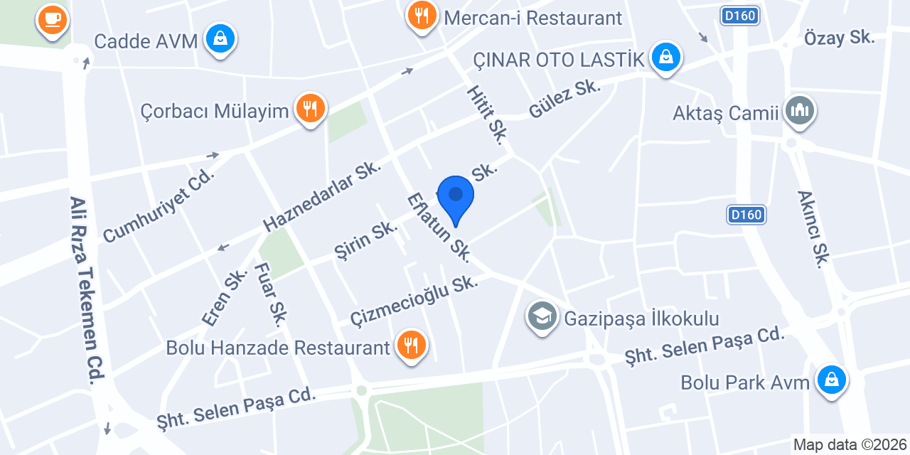 Ayç Mimarlık konumu