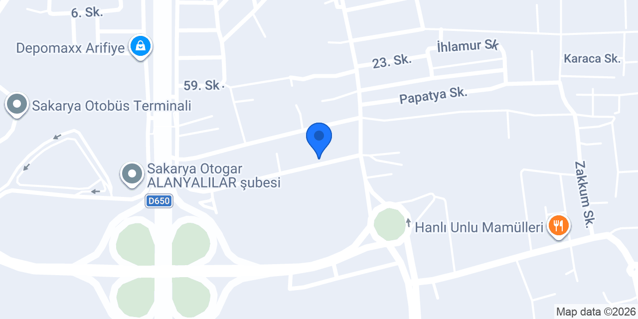 Serbes Makine konumu