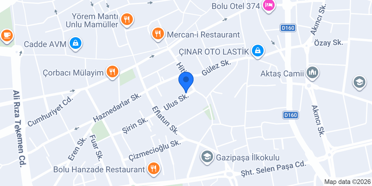 Ergün Sigorta konumu
