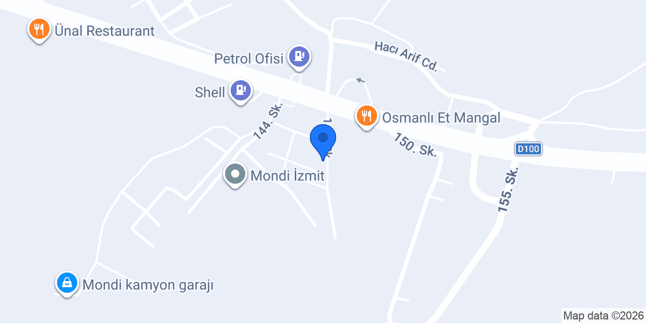 Otomatik Kapı Merkezi konumu