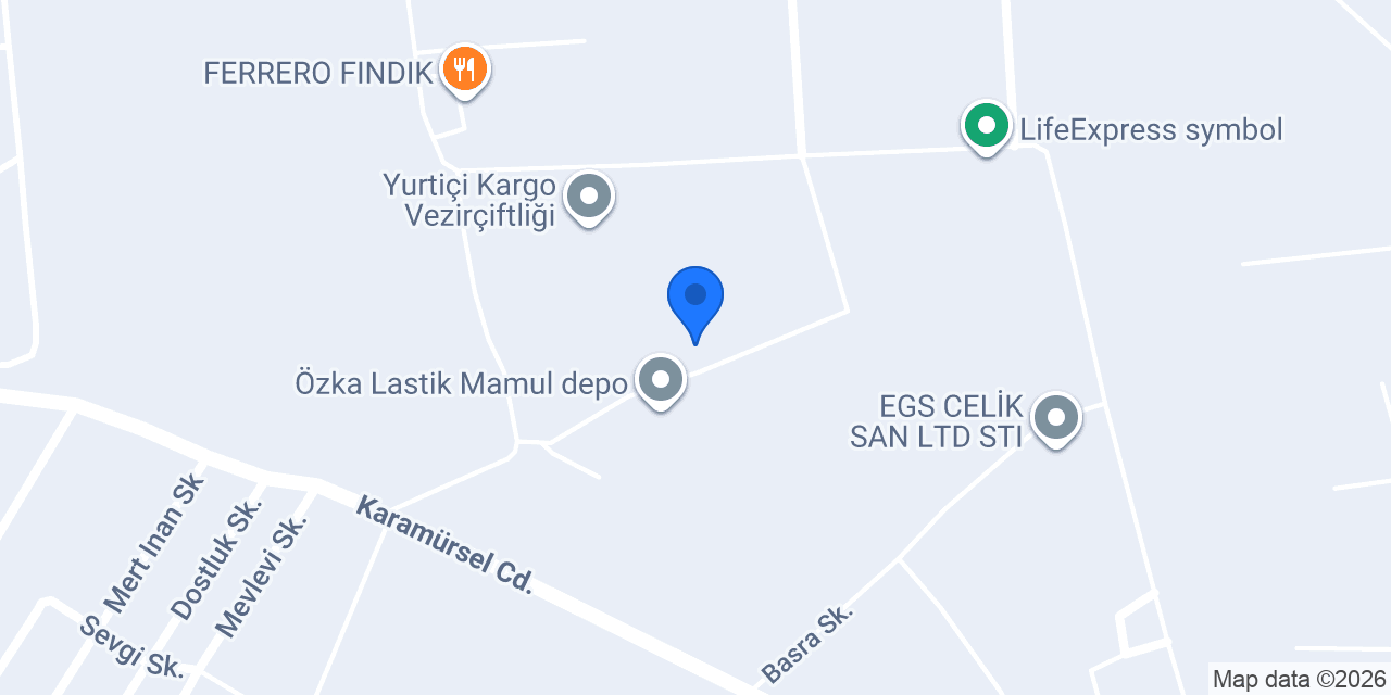 REAL GAZ SAN. VE TİC. LTD. ŞTİ. konumu