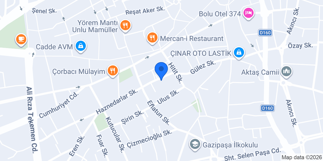 EVREN KONUKEVI PANSİYON konumu