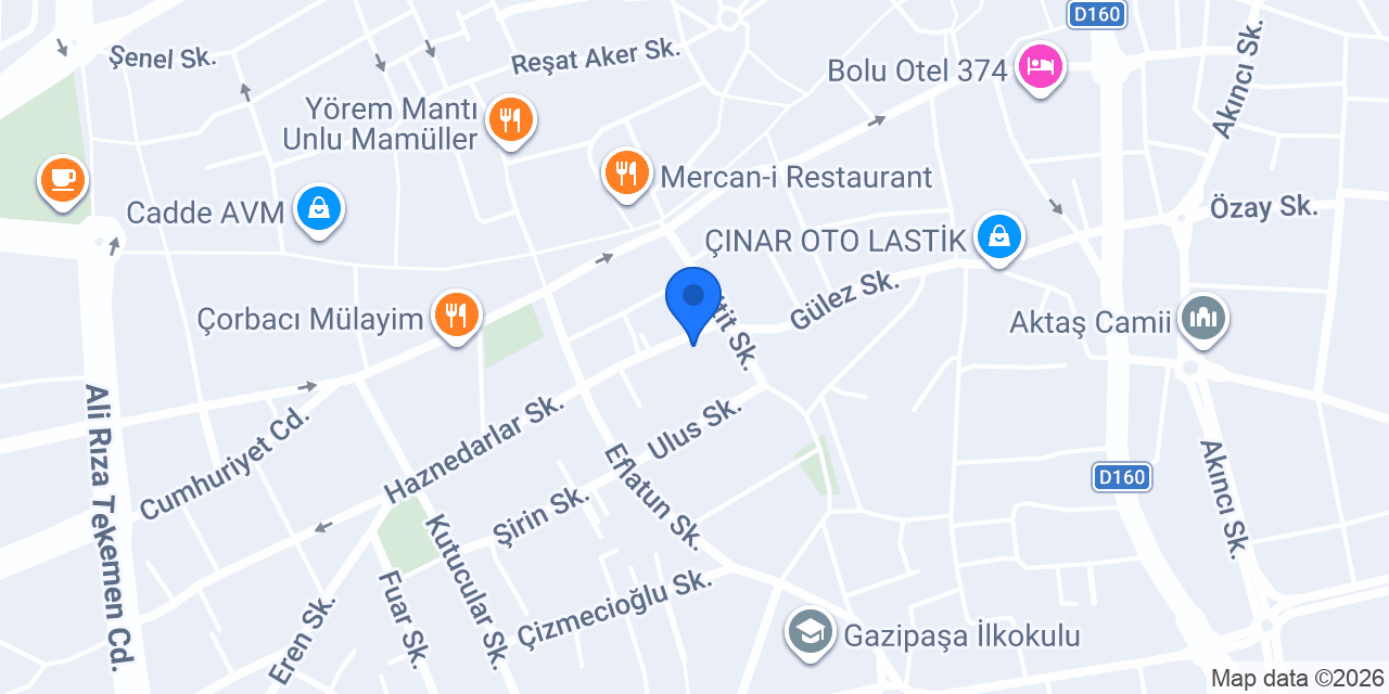 Ahşap Ondört konumu