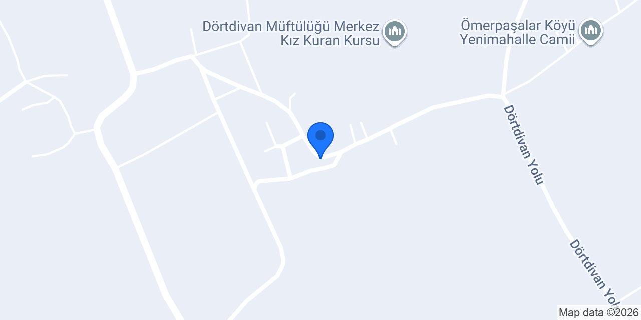 Ömerpaşalar Köyü Muhtarlığı konumu
