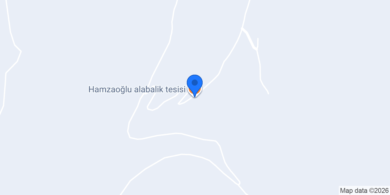 Hamzaoğlu alabalik tesisi konumu
