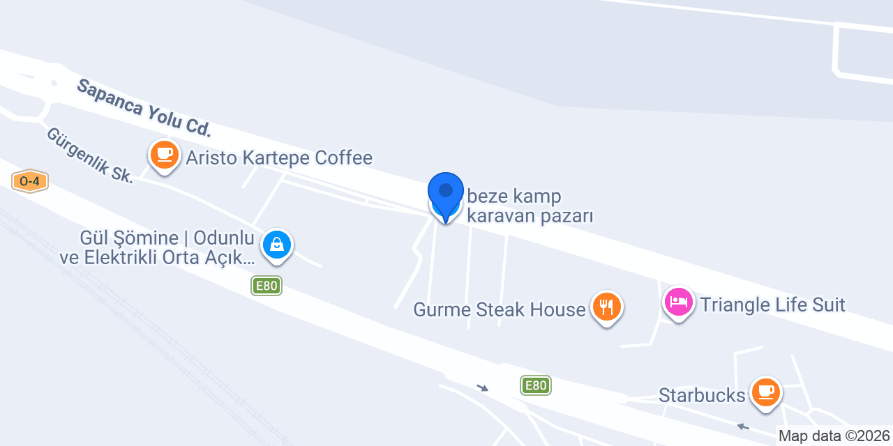 beze kamp karavan pazarı konumu