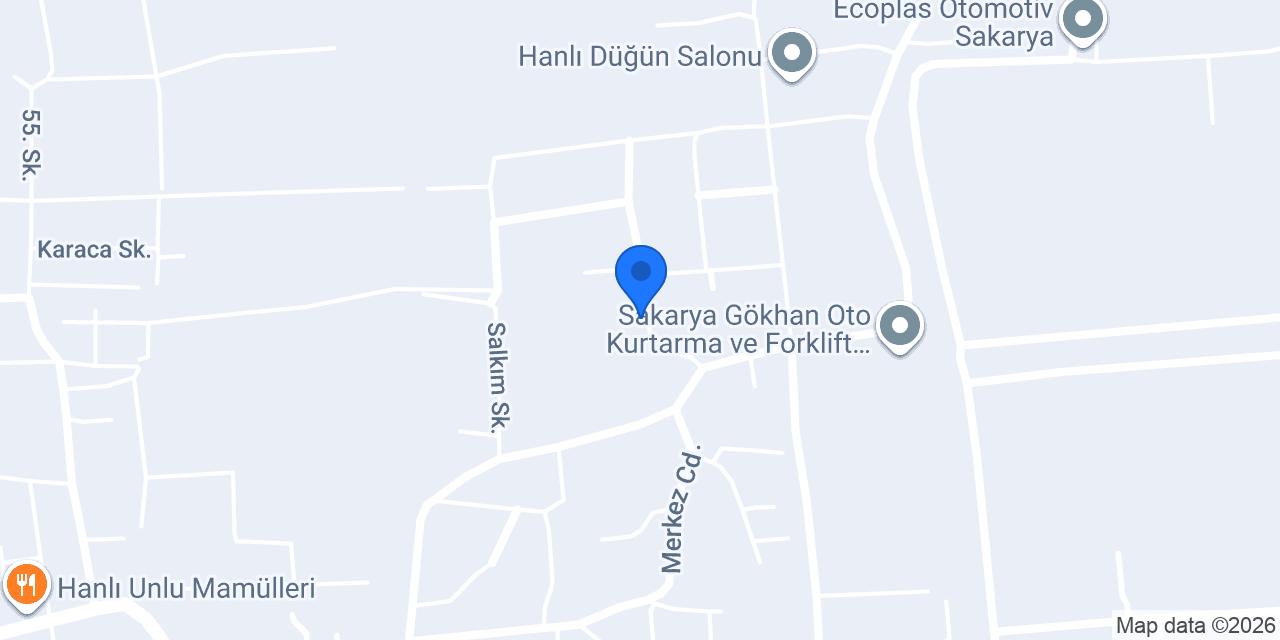 GÜÇLÜ OTO konumu